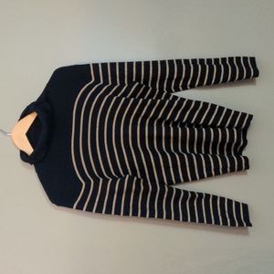 Ralph Lauren gold and black sweater